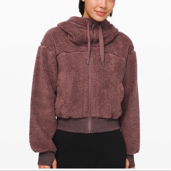 lululemon athletica Jackets & Blazers - Lululemon Short and Sweet Sherpa Jacket
